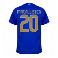 Maglia Calcio Argentina Alexis Mac Allister #20 Seconda Divisa Copa America 2024 Manica Corta